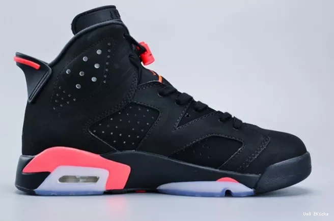 Retro 5627 Infrared 649 Affordable 384664- Black Jordan 6 0623